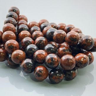 Mahakoni 10mm Smooth Round AAA Gemstone Beads Lot - 182614