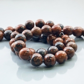 Mahakoni 10mm Smooth Round AAA Gemstone Beads Lot - 182614