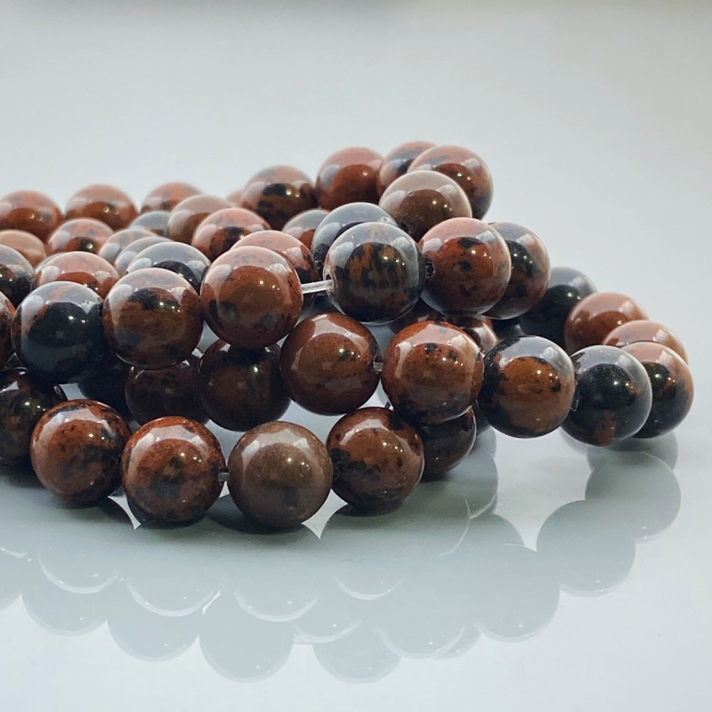 Mahakoni 10mm Smooth Round AAA Gemstone Beads Lot - 182614