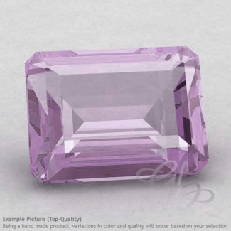 Pink Amethyst Octagon Shape Calibrated Gemstones