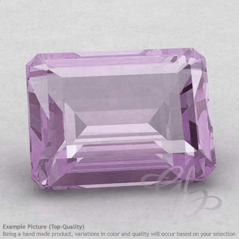 Pink Amethyst Octagon Shape Calibrated Gemstones