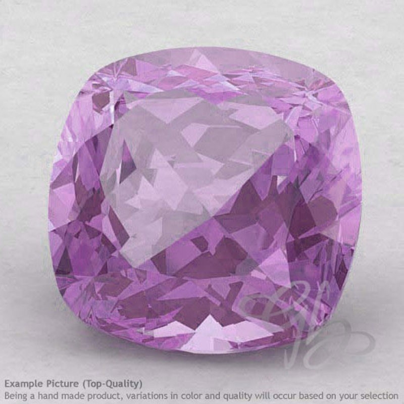 Pink Amethyst Square Cushion Shape Calibrated Gemstones