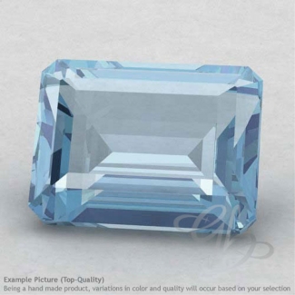 Aquamarine Octagon Shape Calibrated Gemstones