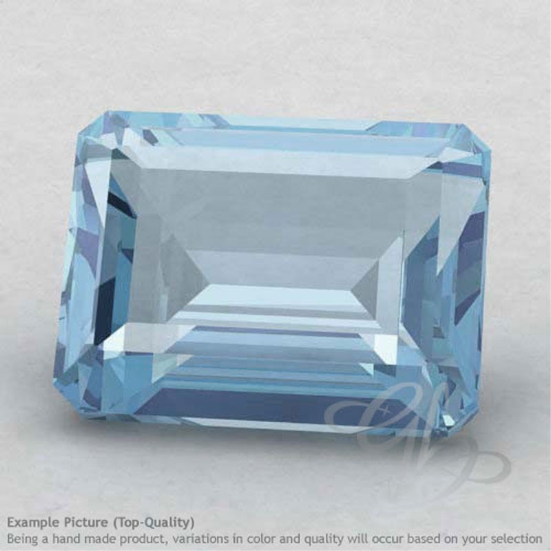 Aquamarine Octagon Shape Calibrated Gemstones