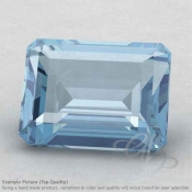 Aquamarine Octagon Shape Calibrated Gemstones