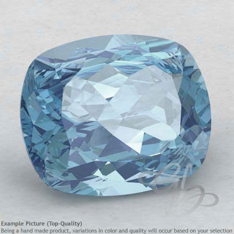 Aquamarine Cushion Shape Calibrated Gemstones