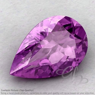 Brazilian Amethyst Pear Shape Calibrated Gemstones