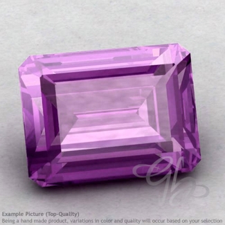 Brazilian Amethyst Octagon Shape Calibrated Gemstones