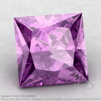 Brazilian Amethyst Square Shape Calibrated Gemstones
