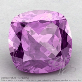 Brazilian Amethyst Square Cushion Shape Calibrated Gemstones