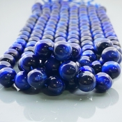 Star Tiger Eye 10mm Smooth Round AAA Gemstone Beads Lot - 182590