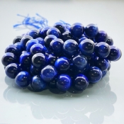 Star Tiger Eye 10mm Smooth Round AAA Gemstone Beads Lot - 182590