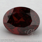 Garnet Oval Shape Calibrated Gemstones