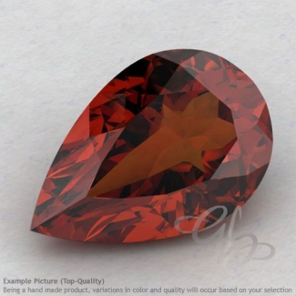 Garnet Pear Shape Calibrated Gemstones
