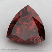 Garnet Trillion Shape Calibrated Gemstones