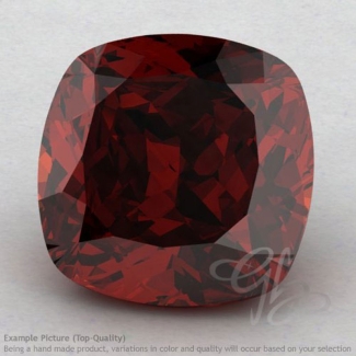 Garnet Square Cushion Shape Calibrated Gemstones