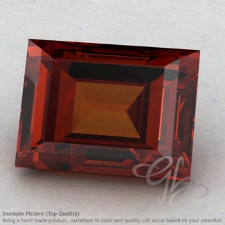 Garnet Baguette Shape Calibrated Gemstones