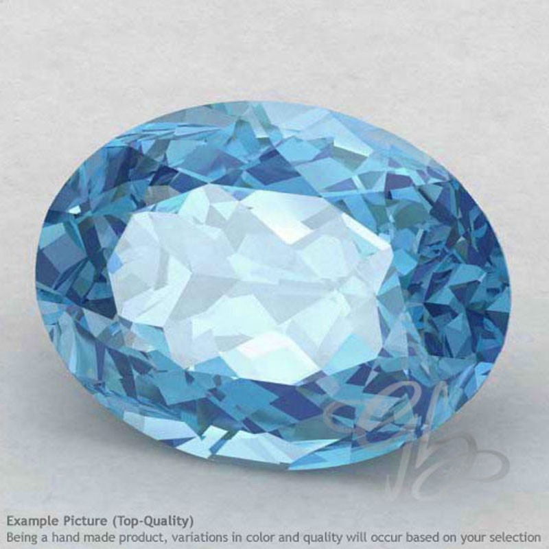 Sky Blue Topaz Oval Shape Calibrated Gemstones
