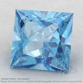 Sky Blue Topaz Square Shape Calibrated Gemstones