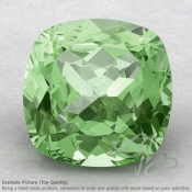 Green Amethyst Square Cushion Shape Calibrated Gemstones