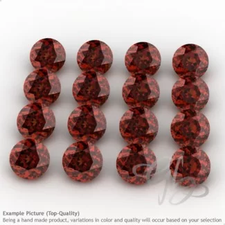 Garnet Round Shape Micro Gemstones