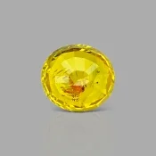 Yellow Sapphire 9.71x8.87mm Faceted Oval AA Grade Loose Gemstone - 158800