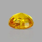 Yellow Sapphire 9.71x8.87mm Faceted Oval AA Grade Loose Gemstone - 158800
