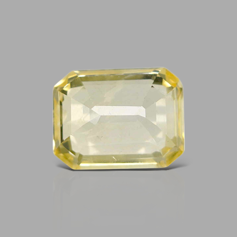 Yellow Sapphire 15x11.50x7.80mm Step Cut Octagon AA+ Loose Gemstone - PK-182911