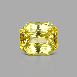 Yellow Sapphire 12.24x10.69x8.51mm Step Cut Octagon AAA Loose Gemstone - PK-182922