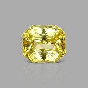 Yellow Sapphire 12.24x10.69x8.51mm Step Cut Octagon AAA Loose Gemstone - PK-182922