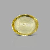 Yellow Sapphire 15.65x12.59x8.10mm Faceted Oval AAA Loose Gemstone - PK-182923