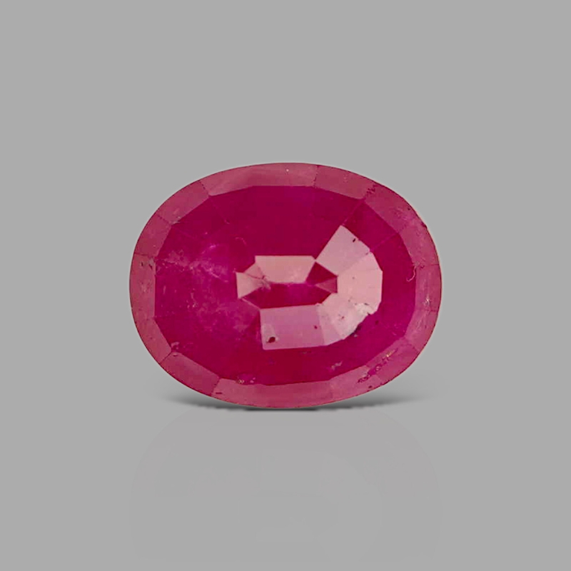 Ruby 10.34x8.13x5.85mm Faceted Oval A+ Loose Gemstone - RS-182769