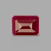 Ruby 11.32x8.35x4.30mm Step Cut Octagon A Loose Gemstone - RS-182771