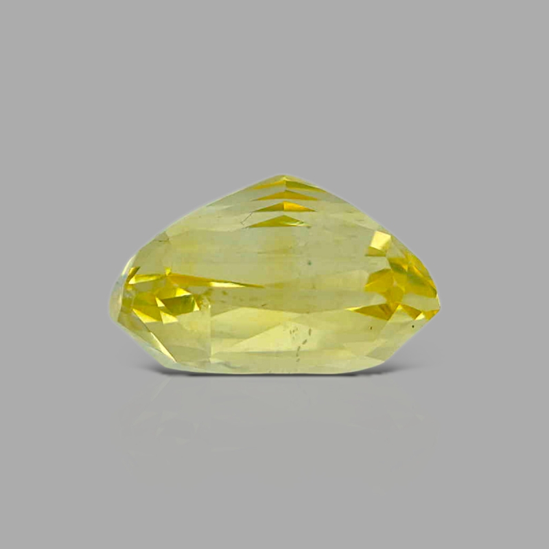Yellow Sapphire 10.92x8.87x6.90mm Step Cut Octagon AA+ Loose Gemstone - 182675