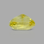 Yellow Sapphire 10.92x8.87x6.90mm Step Cut Octagon AA+ Loose Gemstone - 182675