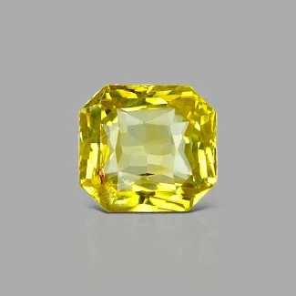 Yellow Sapphire 11.11x10.34x7.15mm Step Cut Octagon AA+ Loose Gemstone - 182631