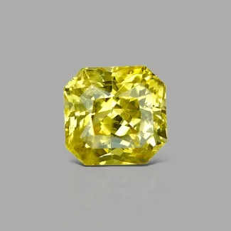 Yellow Sapphire 11.15x10.74x8.20mm Step Cut Octagon AA+ Loose Gemstone - 182630