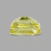 Yellow Sapphire 11.28x9.92x6.5mm Step Cut Octagon AA+ Loose Gemstone - 182615