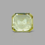Yellow Sapphire 11.28x9.92x6.5mm Step Cut Octagon AA+ Loose Gemstone - 182615