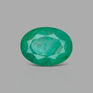 Emerald 13.07x9.78x6.70mm Faceted Oval A Loose Gemstone - AE-182491
