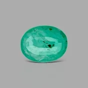Emerald 15.43x12.12x5.10mm Faceted Oval A Loose Gemstone - AE-182490