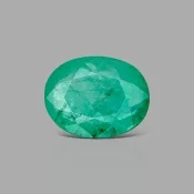 Emerald 15.43x12.12x5.10mm Faceted Oval A Loose Gemstone - AE-182490