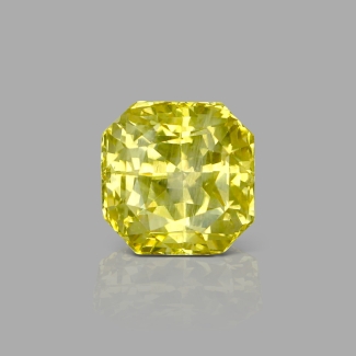 Yellow Sapphire 9.12mm Step Cut Octagon AA Loose Gemstone - RS-180495