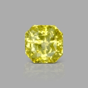 Yellow Sapphire 9.12mm Step Cut Octagon AA Loose Gemstone - RS-180495