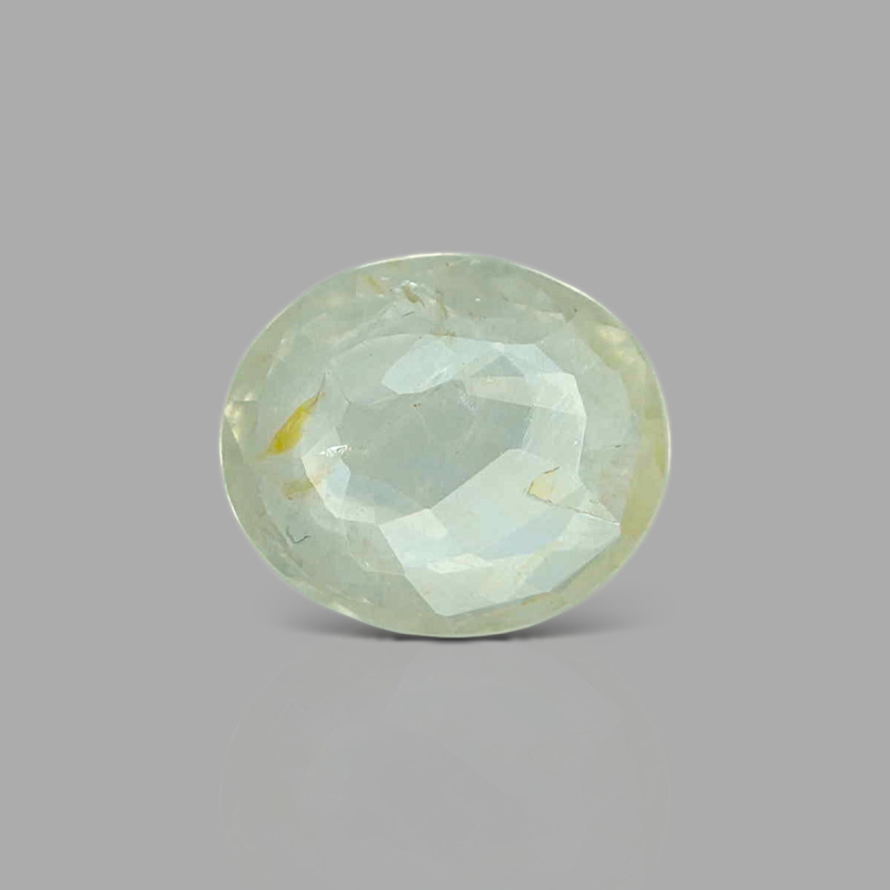 Yellow Sapphire 11.29x9.63x3.70mm Faceted Oval A Loose Gemstone - RS-182487