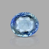 Blue Sapphire 13.16X11.50x6.50mm Faceted Oval AA Loose Gemstone - RS005-182393