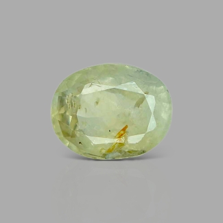 Yellow Sapphire 10.40X8.20x5.75mm Faceted Oval B Loose Gemstone - 182230
