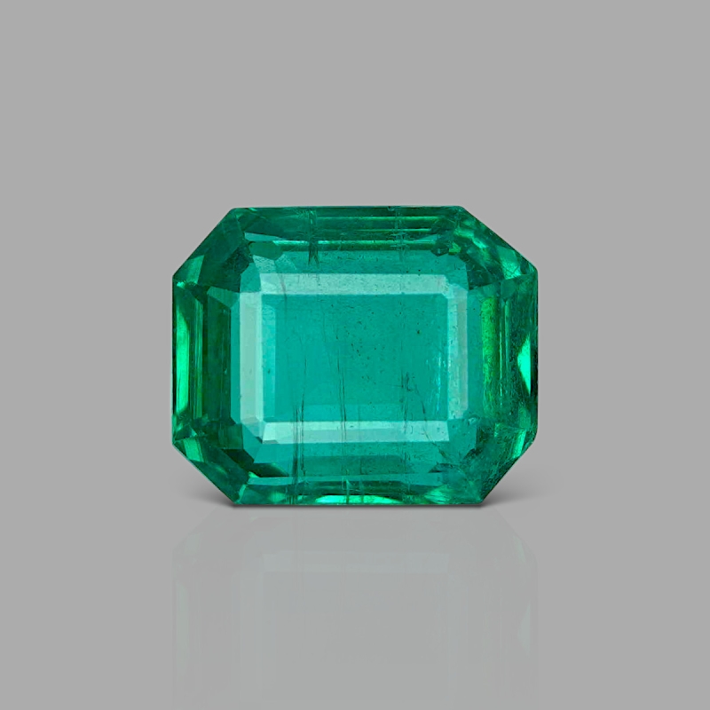 Emerald 13.11x10.69x7.85mm Step Cut Octagon AA+ Loose Gemstone - 182352