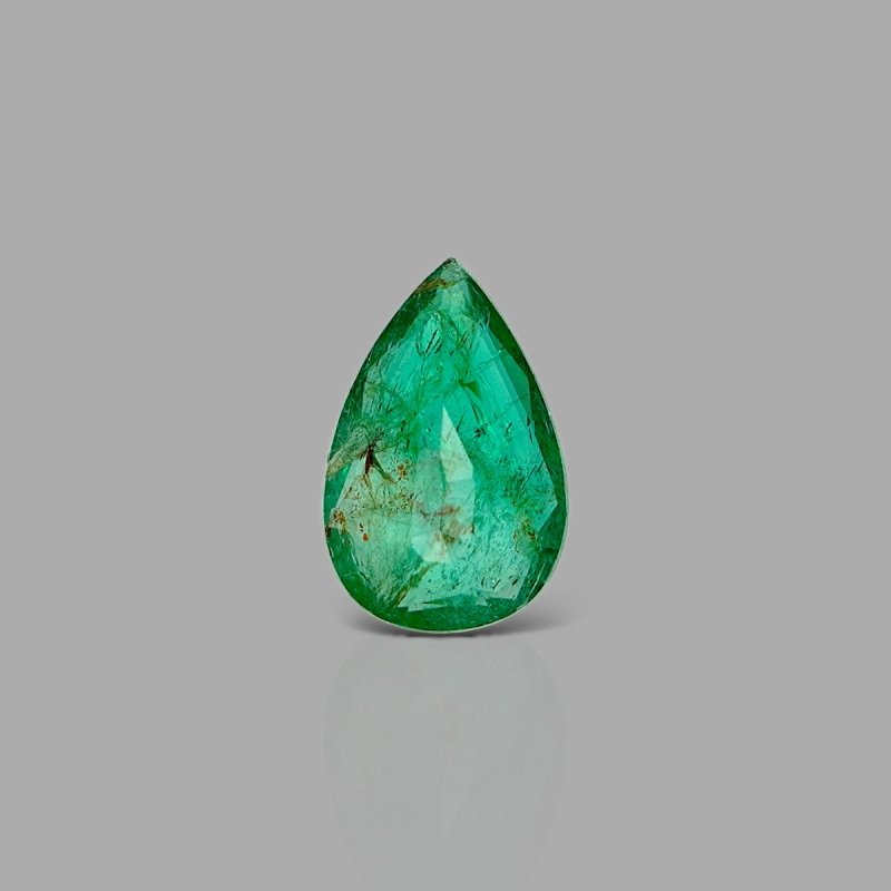 Emerald 11.5x7.5mm Faceted Pear A Grade Loose Gemstone - EMEPR143123