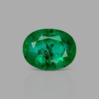 Emerald 9x7mm Faceted Oval A Grade Loose Gemstone - EMEOV143127